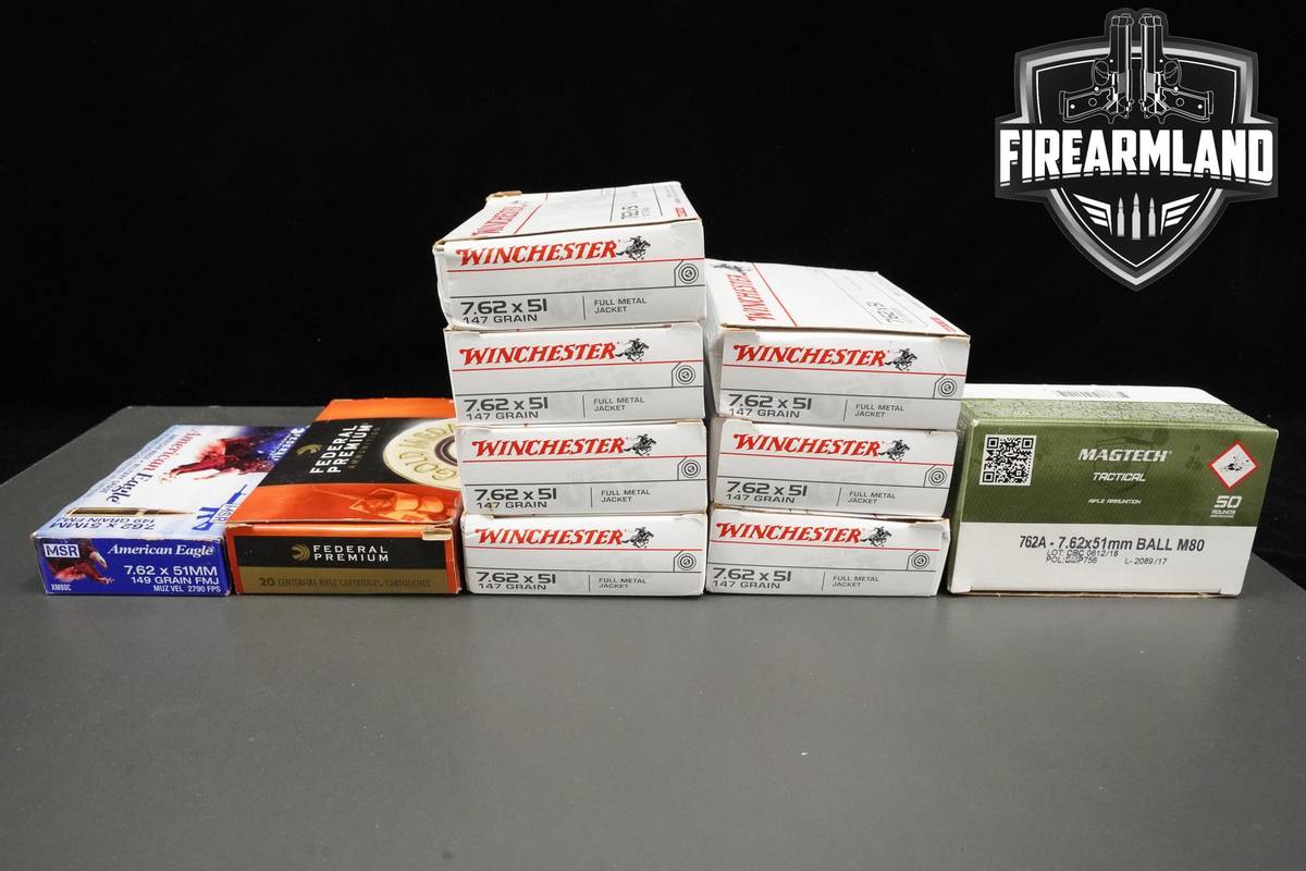 7.62x51 Ammo 762x51 Ammunition 230 ROUNDS