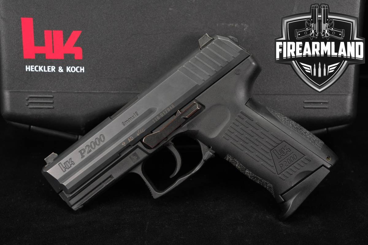 Heckler & Koch H&K HK P2000 V2 (LEM Heavy) 9mm 3.66" +ORIG CASE