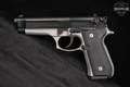 2014 Beretta 92FS 9mm Luger Two-Tone Black & Silver in Very Good Condition Image 3
