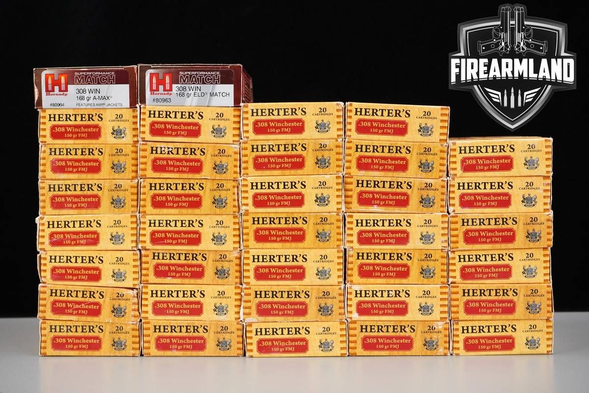 720 RDS! 308 Winchester Ammo 308Win