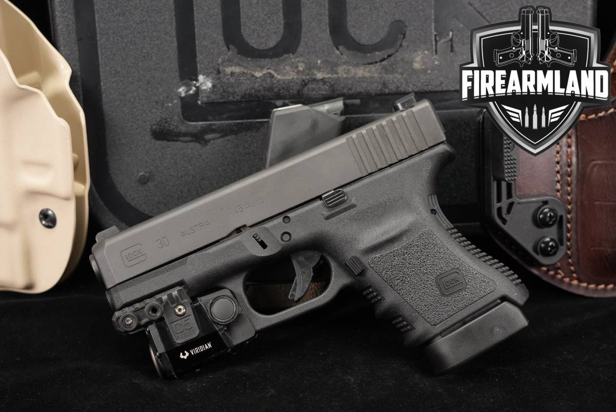 Glock 30 Gen3 G30 SF Gen 3 45 ACP 3.78 +2 MAGS, ORIG BOX & HOLSTER