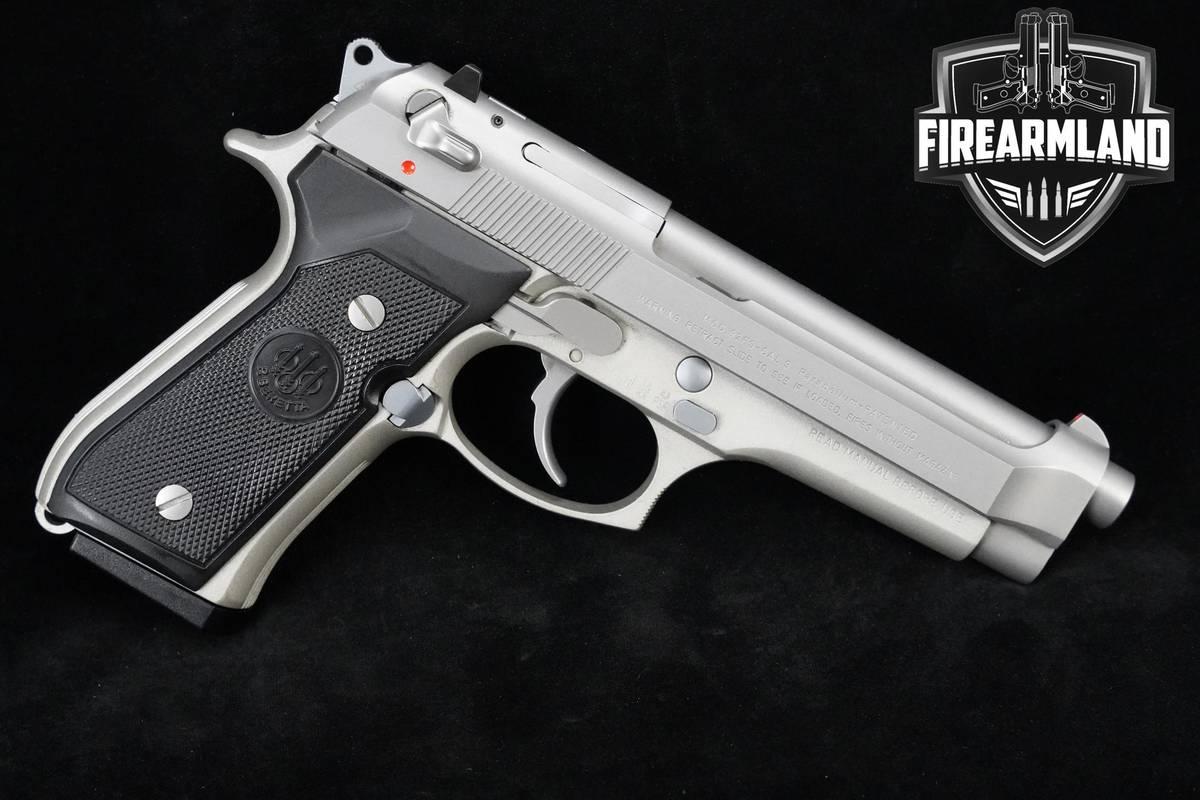 Beretta 92FS INOX GHOST 9mm 4.9" Inox Beretta-92FS 92-FS +3 MAGS & ORIG BOX
