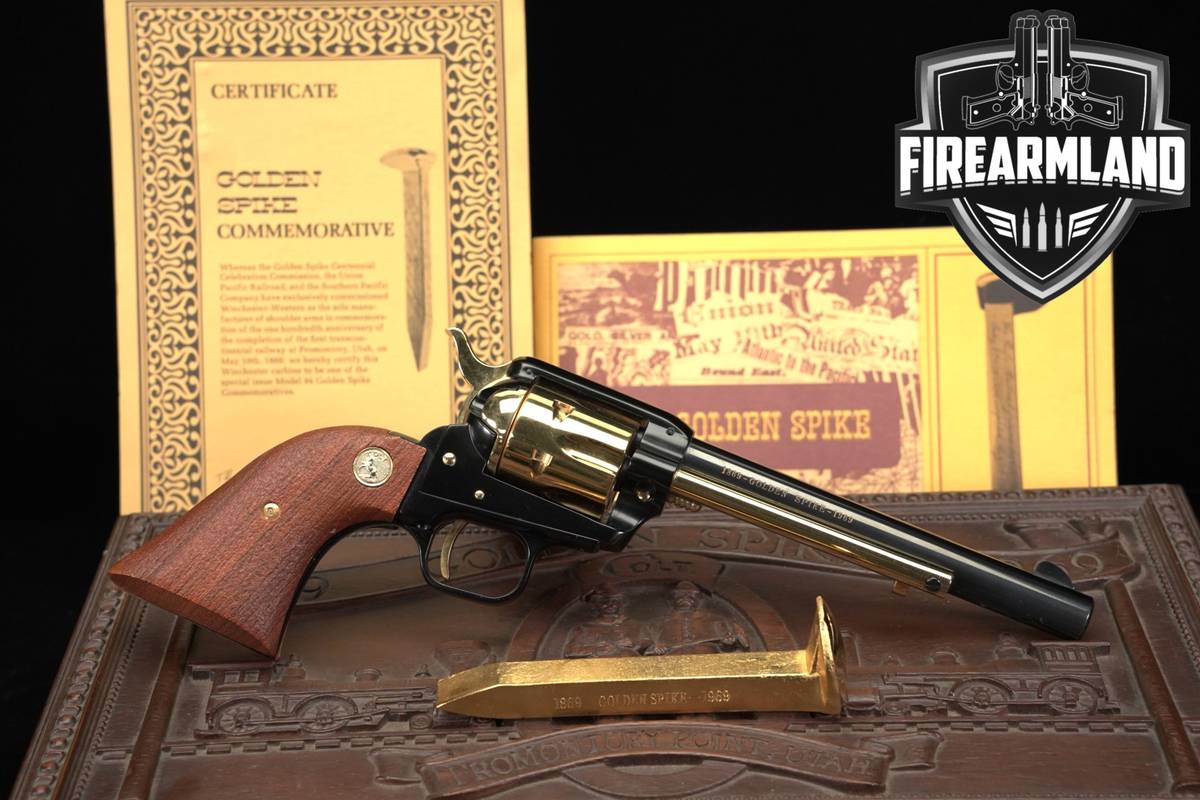 1969 Colt Frontier Scout Golden Spike Centennial Commemorative 22 LR SAA