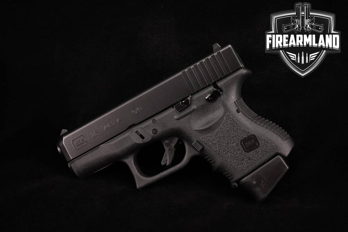 Glock 26 Gen3 9mm 3.4" Glock-26 G26 Gen-3 +4 MAGS & ORIG CASE