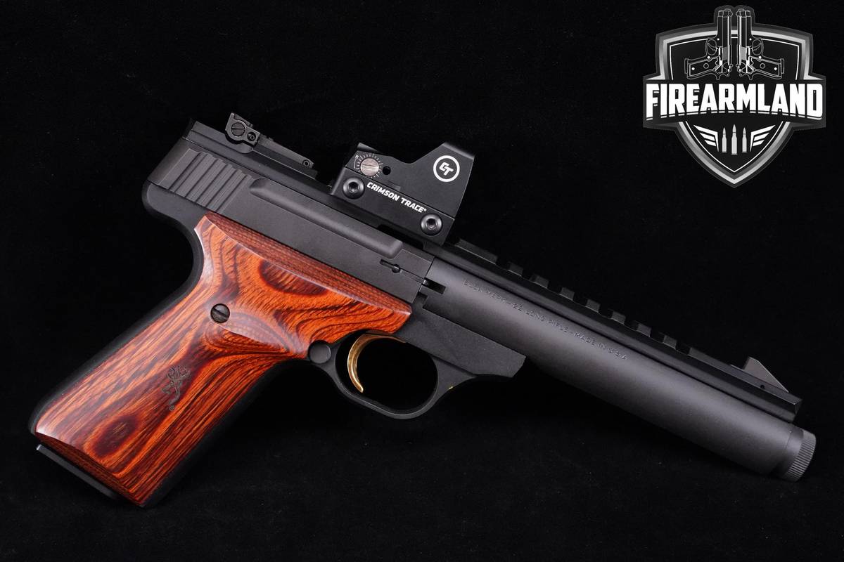 Browning Buck Mark Field Target 22LR 5.9" Matte Blued Buckmark +OPTIC