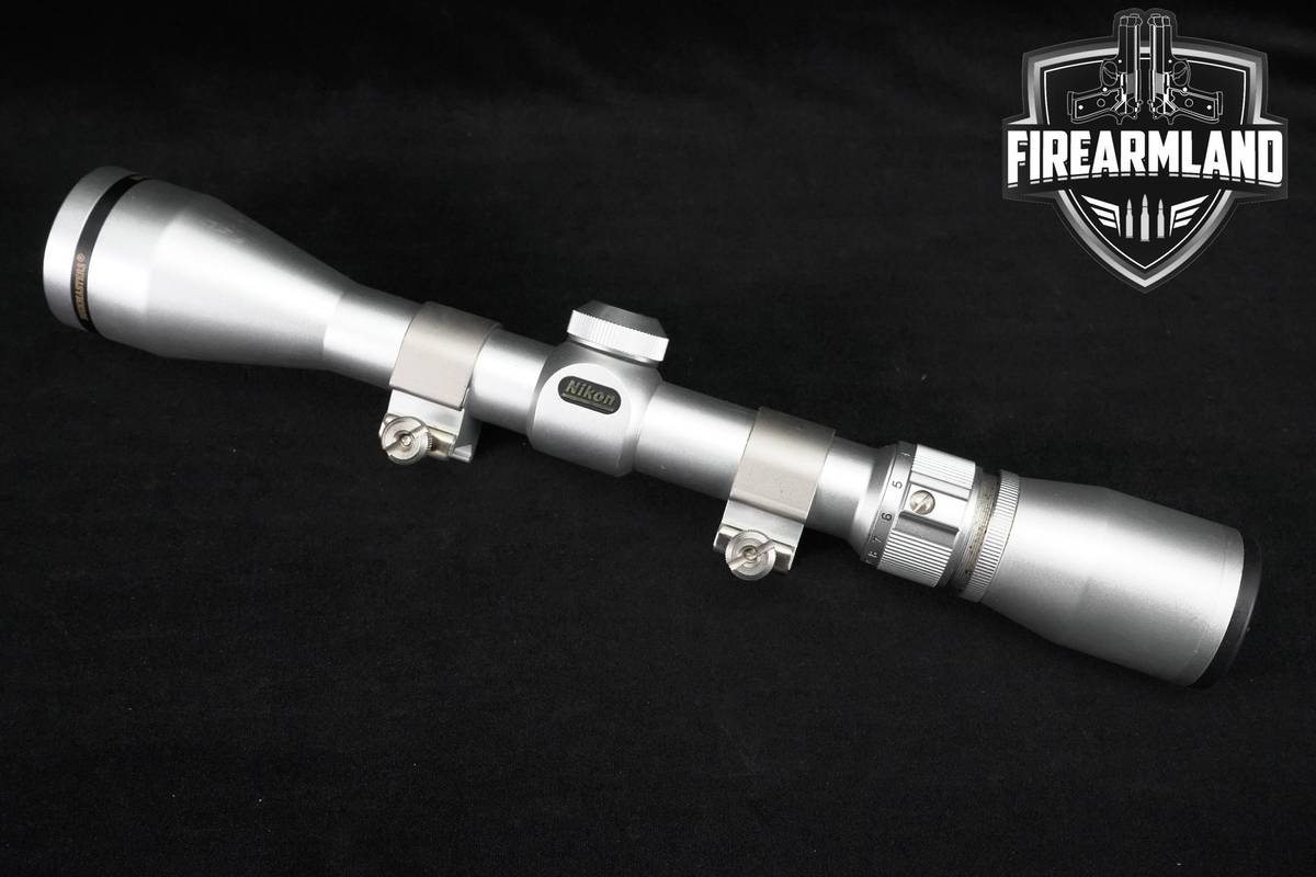 Nikon Buckmasters 3-9X40 Nikoplex Reticle SFP Silver
