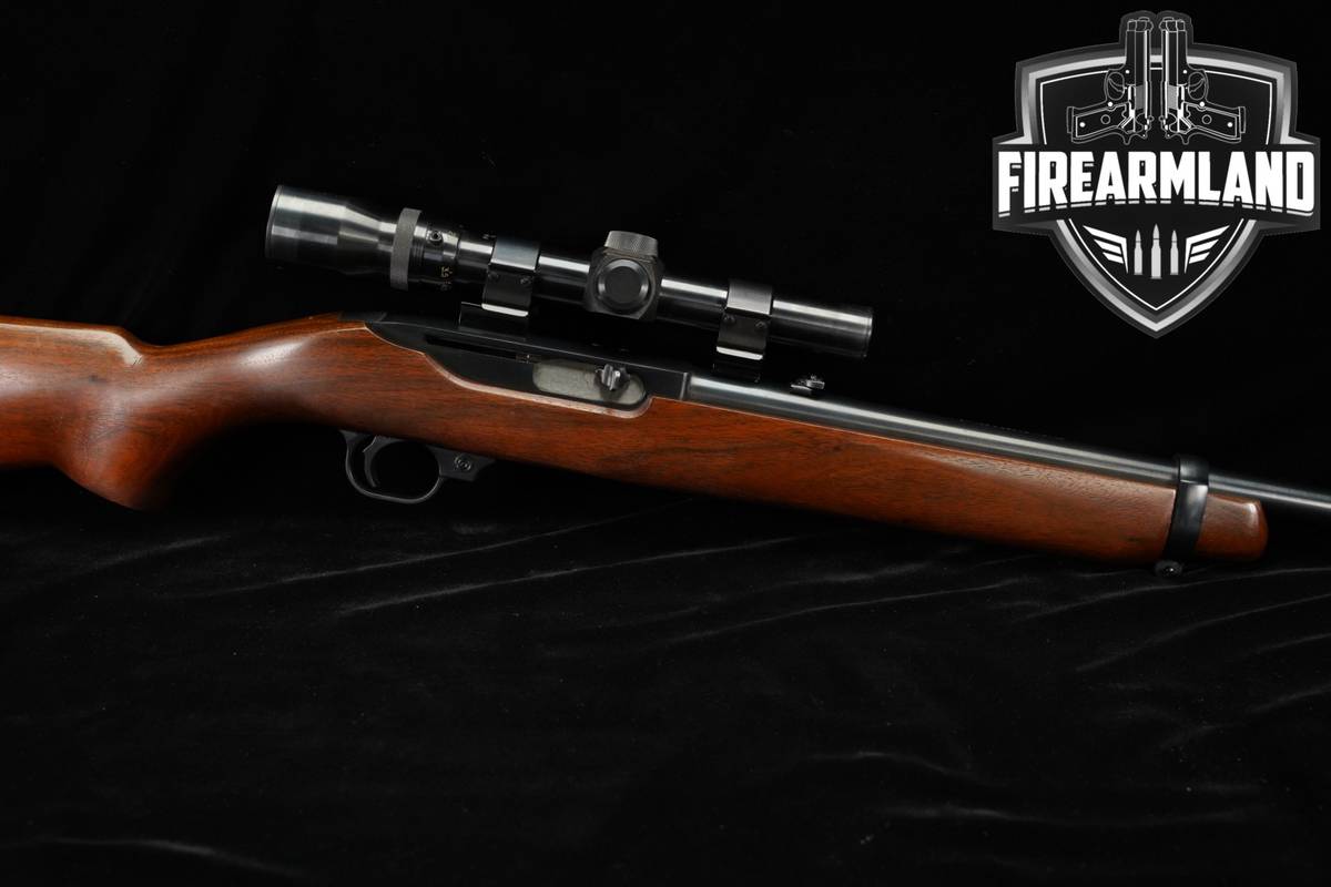 1966 Ruger Model 44 44RemMag 18.5" Blued & Walnut M44 +WEAVER SCOPE