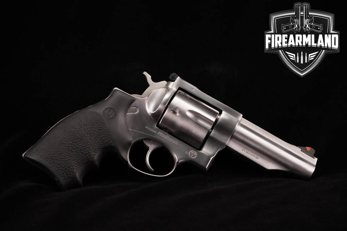 Ruger Redhawk Davidson's Exclusive 41 Rem Magnum 4.2" Brushed Stainless