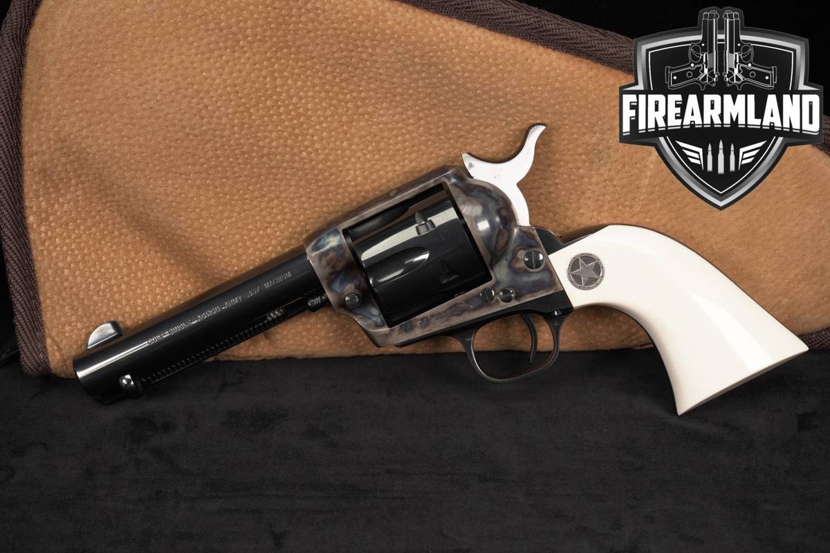 2009 Colt Single Action Army Third Generation 357 Magnum SAA +CASE
