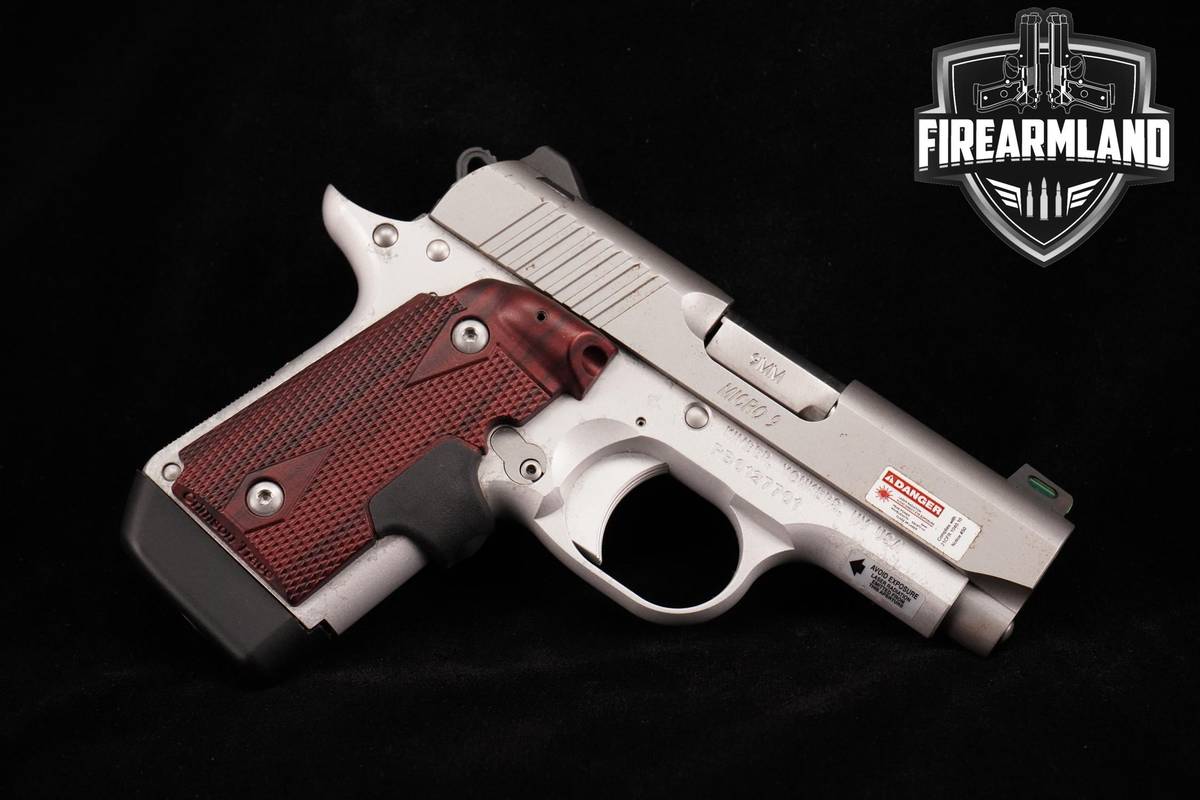 Kimber Micro 9 9mm 3.1" Stainless Kimber Micro-9 +ORIG CASE