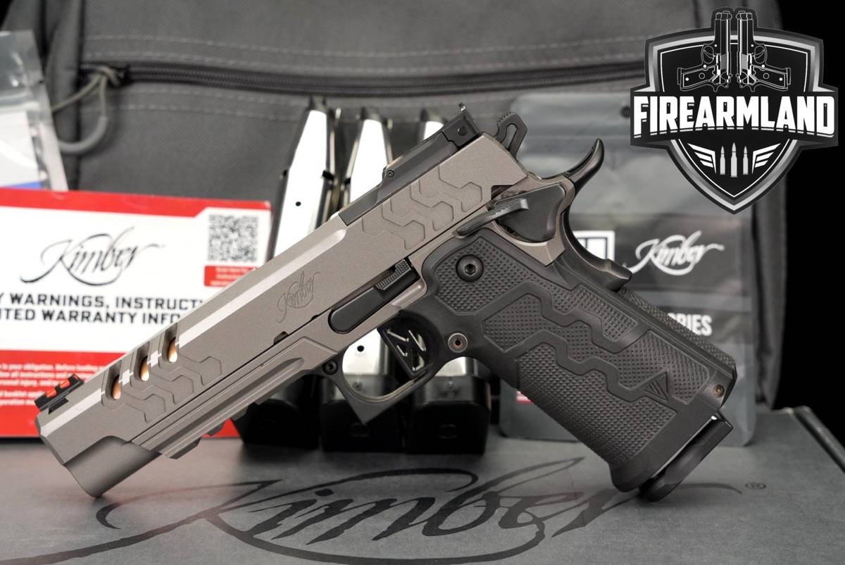 Kimber 2K11 Target 45 ACP Optics-Ready 1911 2011 Stainless +4 MAGS