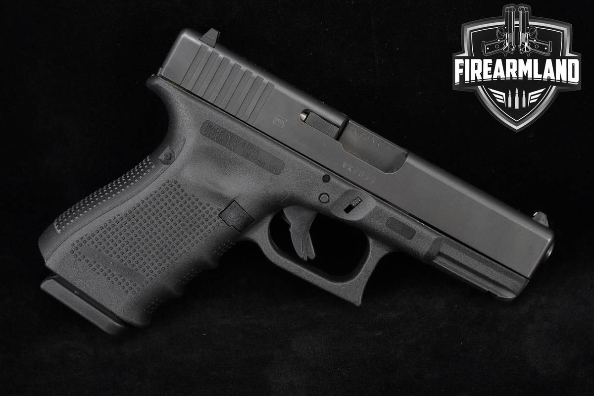 Glock 19 Gen4 9mm Glock-19 G19 Gen-4 +5 MAGS & ORIG CASE