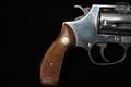 1962-1969 Smith & Wesson (S&W) Model 36 Chiefs Special .38 Spl. Nickel Plated in Good Condition Image 4