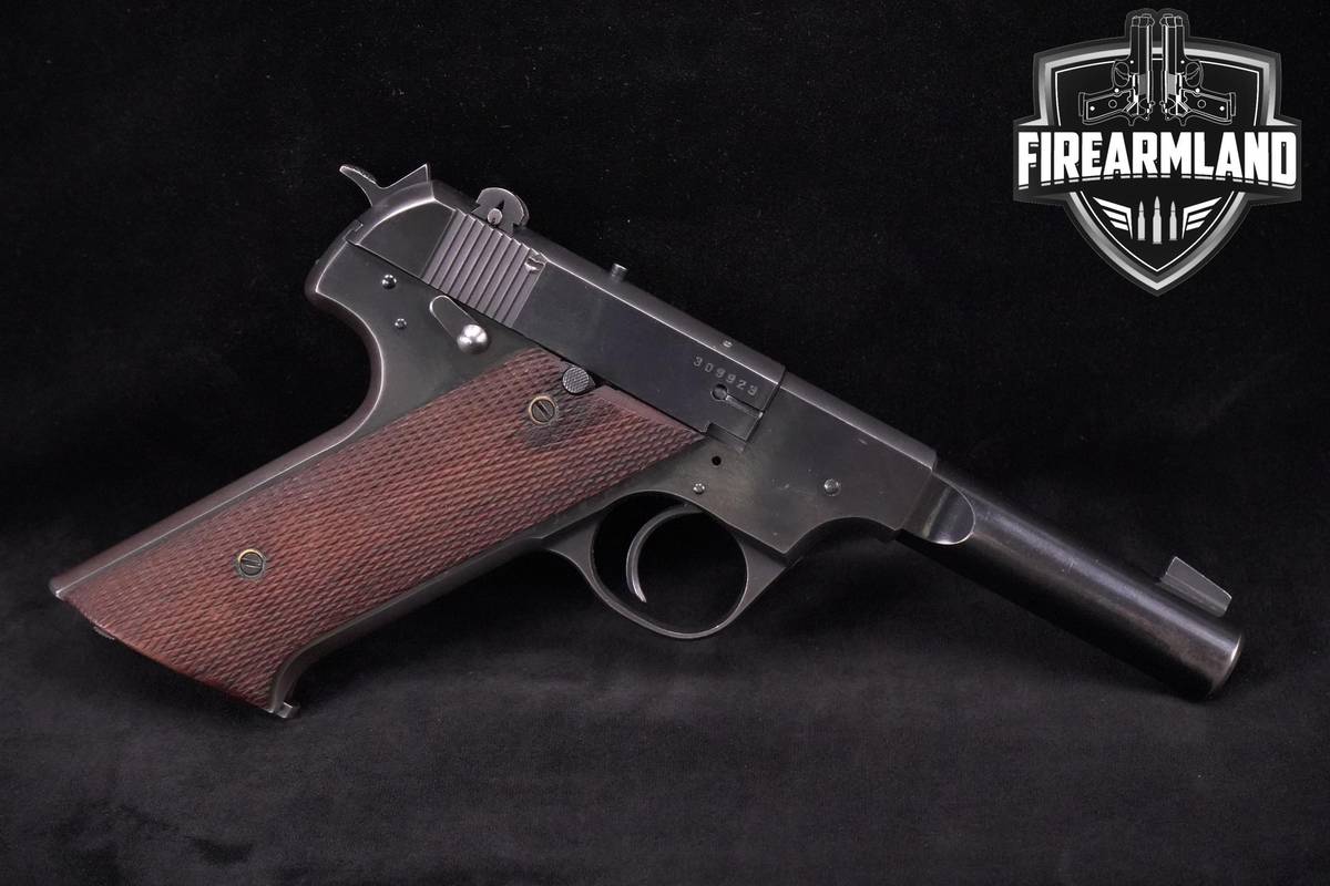 1948 High Standard H-D Military 22LR 4.5" Blued +2 MAGS