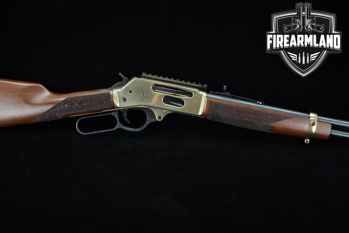 Henry Repeating Arms Model H024-35 35-Rem 20" Blued/Brass Henry H024-35