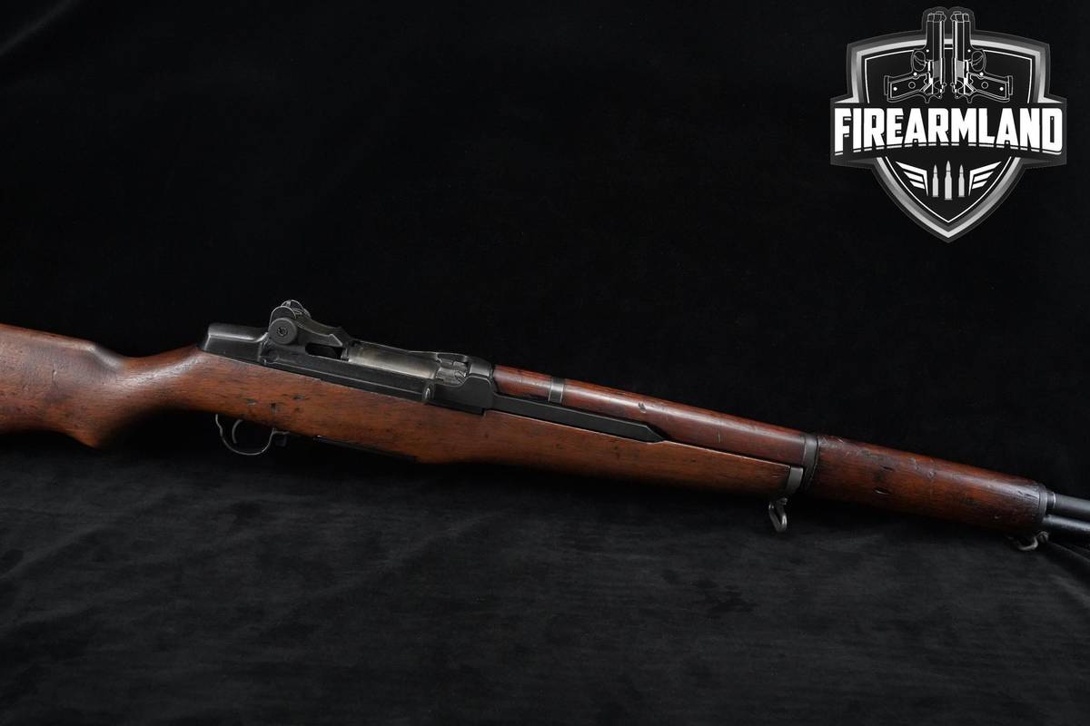 1944 WWII Winchester M1 Garand 30-06 24" Parkerized & Walnut