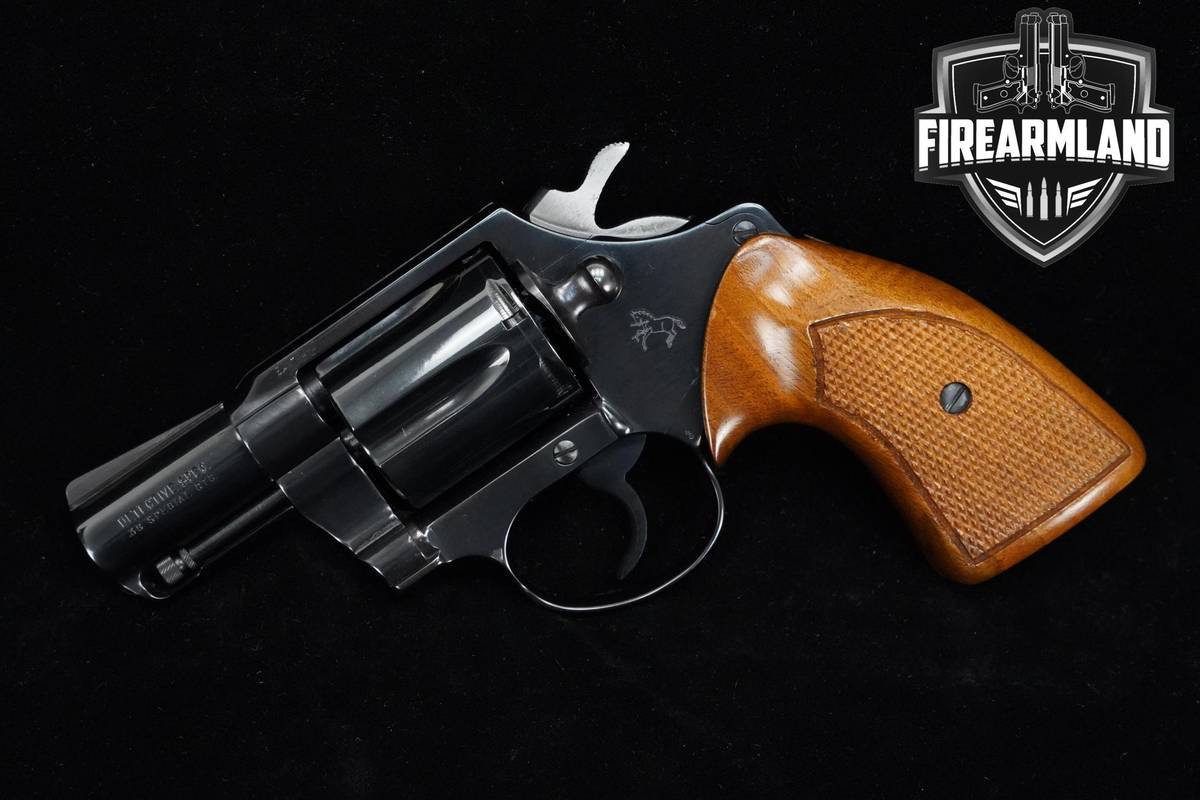 1974 Colt Detective Special 38 Special 2" Blued Colt-Detective DA/SA