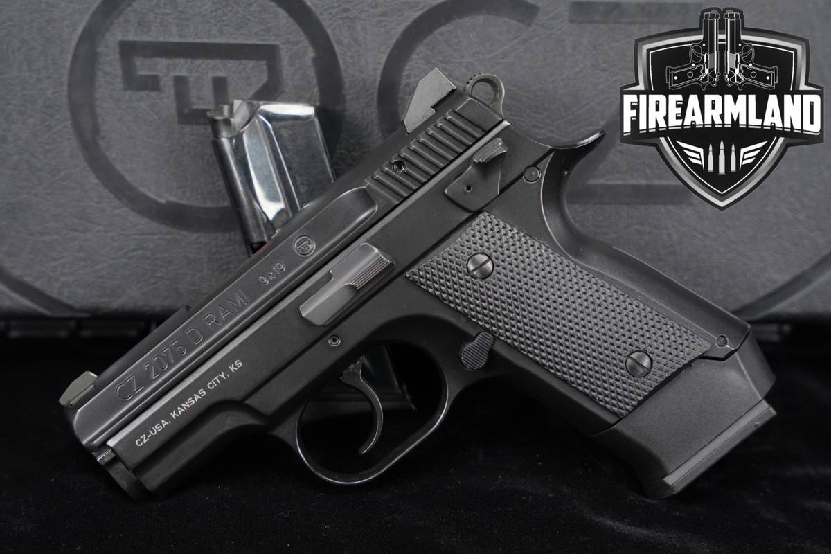 CZ 2075 D RAMI BD 9mm Tru-Dot +2 MAGS & ORIG CASE
