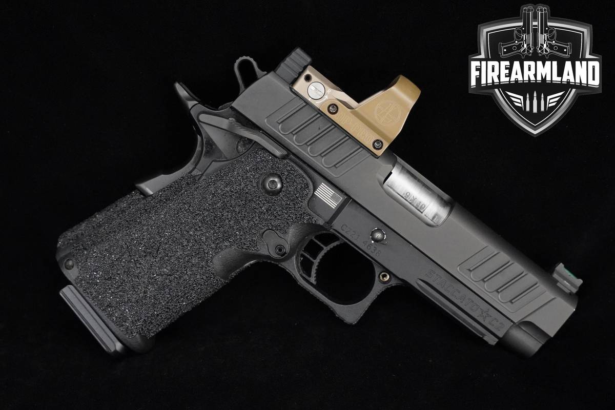 Staccato (STI) C2  AL Frame 9mm 1911 Staccato C2 1911 2011 +OPTIC, OG CASE