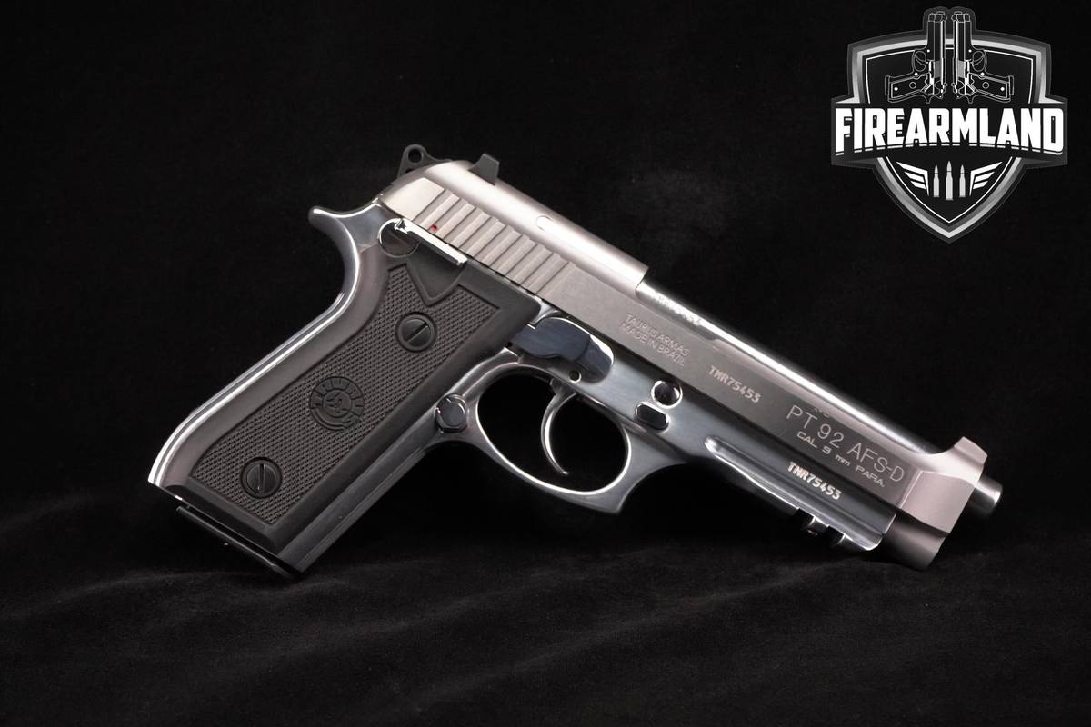 Taurus PT 92 AFS-D 9mm 5" Stainless PT92 +2 MAGS