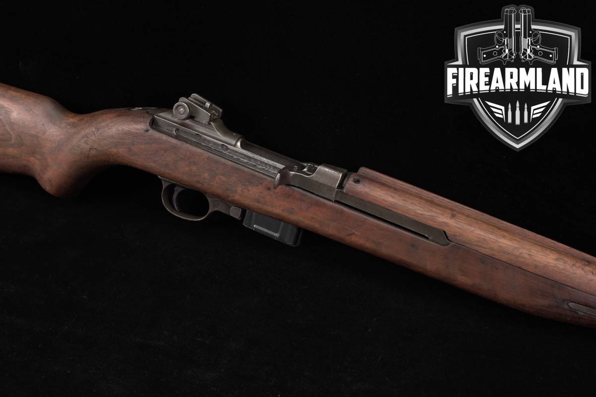 1943 Inland Mfg M1 Carbine 30 18" Hardwood USGI M-1 Type I Barrel Band