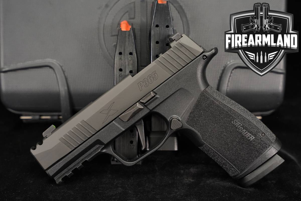 Sig Sauer P365-XMACRO COMP 9mm Optics-Ready P 365 X Macro +3 MAGS, CASE