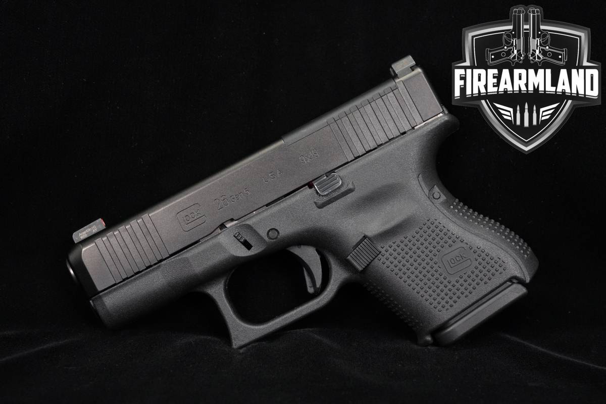 SUB-COMPACT Glock G26 Gen5 MOS 9mm 3.43" G 26 Gen 5 +3 MAGS & ORIG CASE