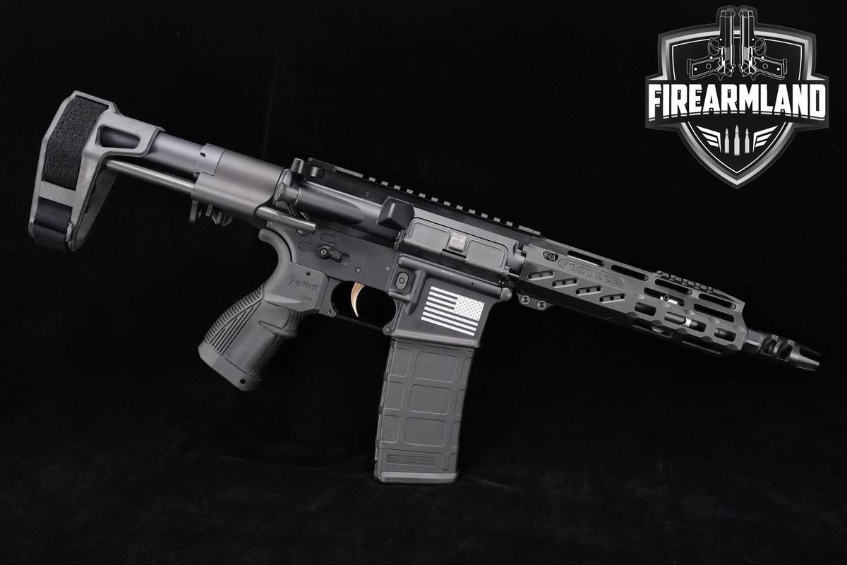 Fostech Bradley Fighting TECH-15 ECHO ARII 300 Blackout 7.5" AR-15 +OG CASE