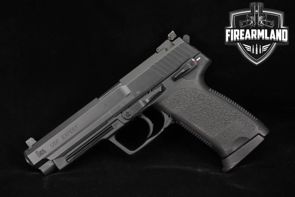 Heckler & Koch H&K HK USP Expert 45 ACP 5.2" Black Polymer DA/SA +3 MAGS