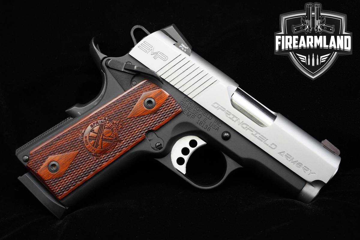 Springfield Armory EMP Stainless 9mm 3" Springfield EMP +3 MAGS & ORIG CASE