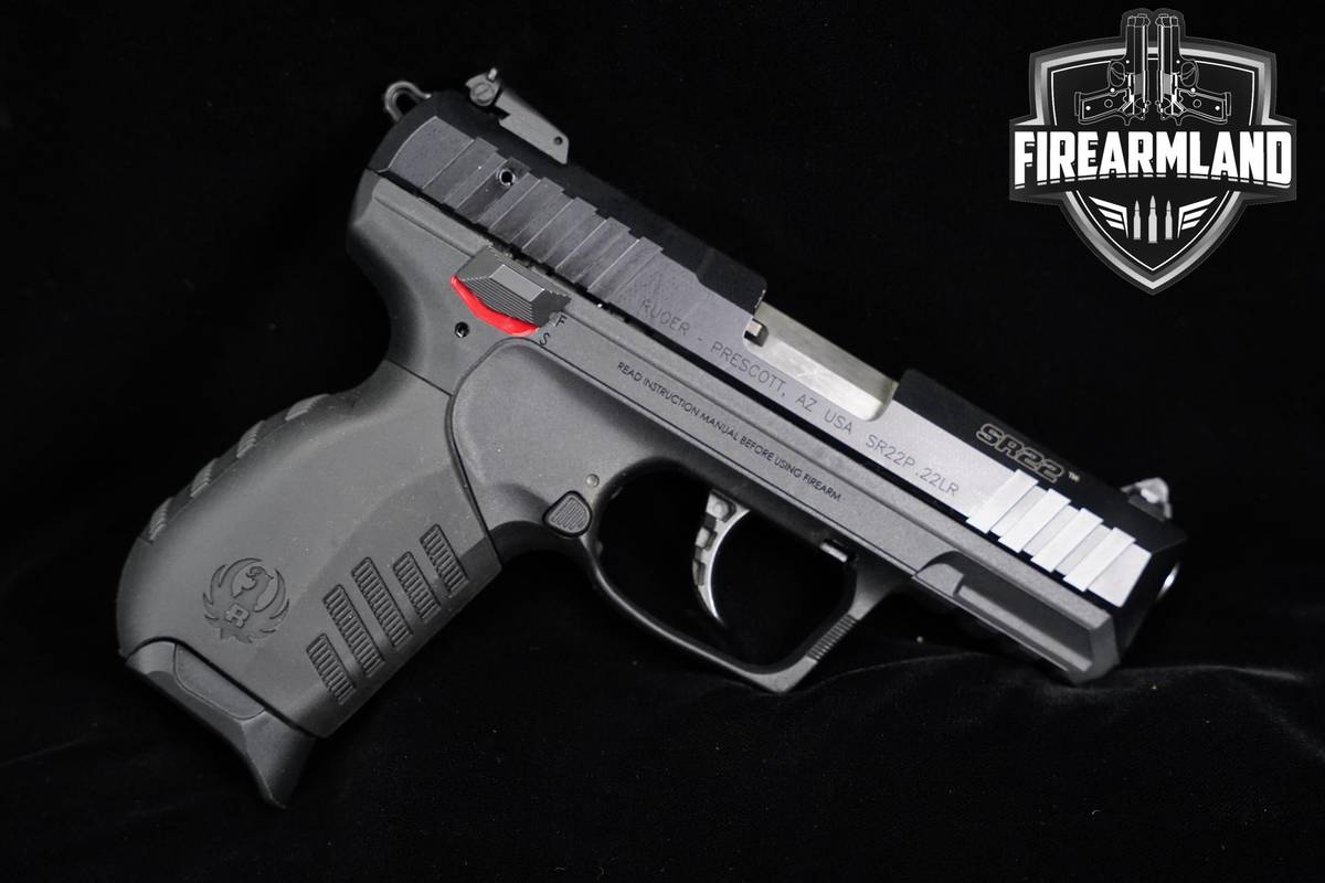 Ruger SR22 22LR 3.5" SR-22 Training +2 MAGS & ORIG BOX