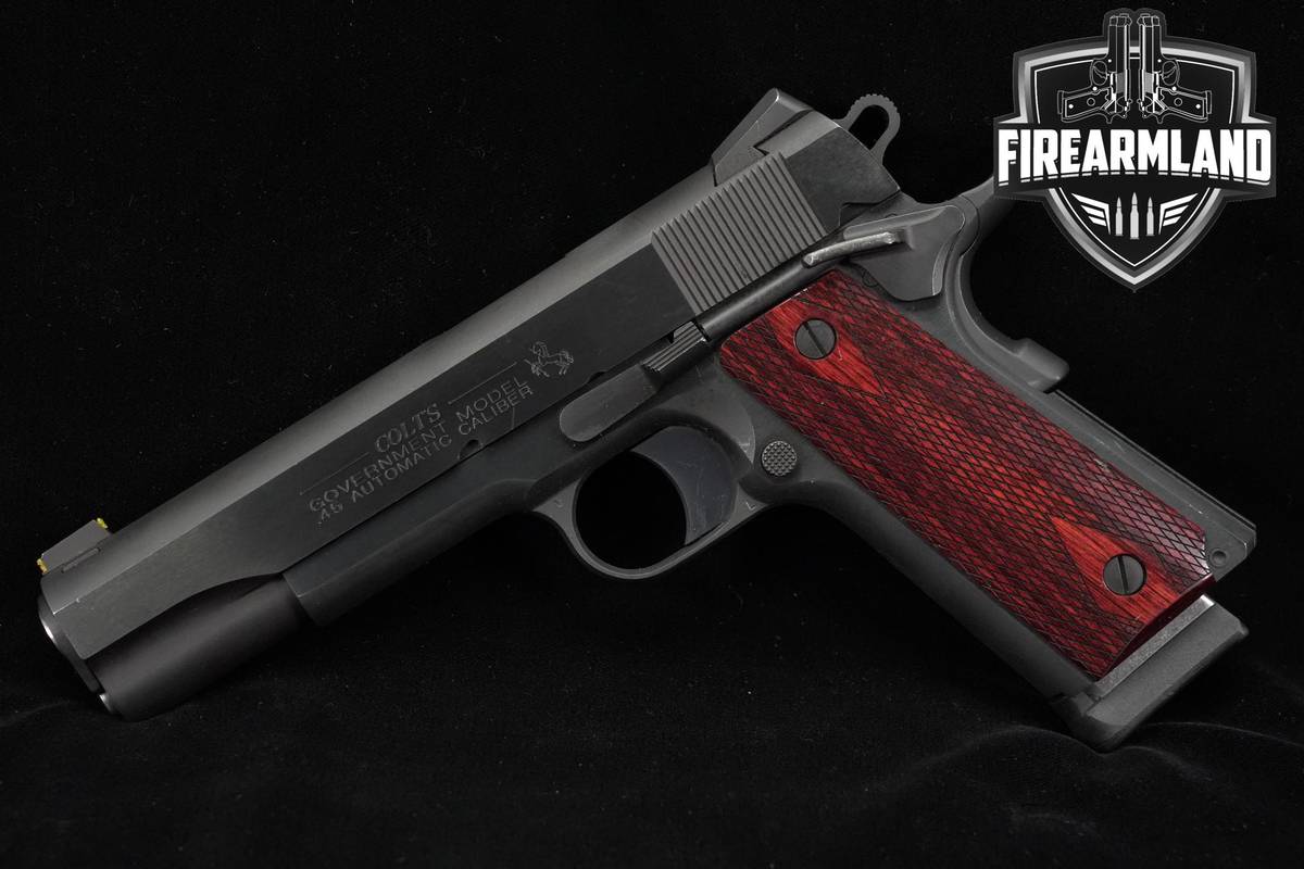Colt Government Model 45-ACP 1911 5" Blued +4 MAGS