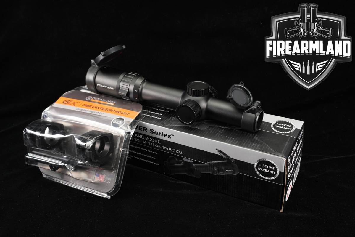 Primary Arms SLx6 1-6x24mm 30mm Tube FFP MOA ACSS Raptor Illuminated Scope