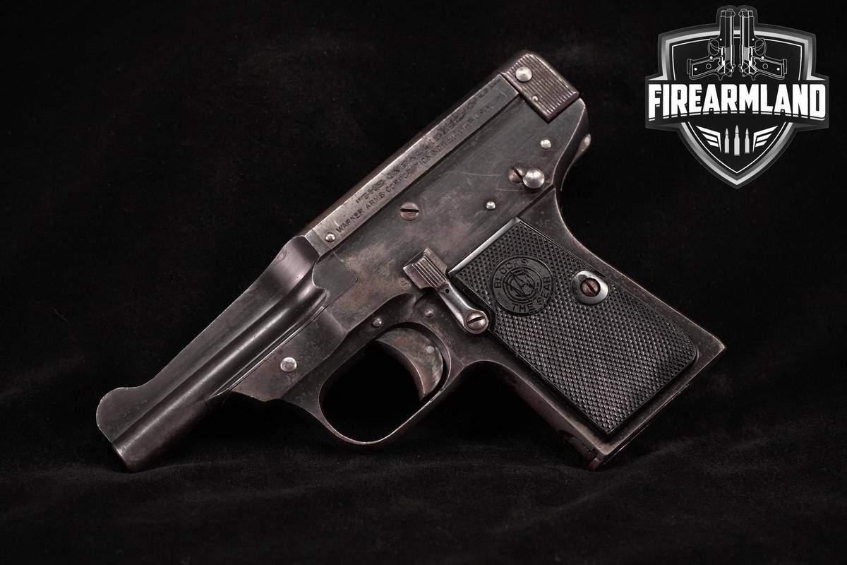 RARE 1919 Warner Arms Corp. The Infallible Fourth Frame 32-ACP Corp 3.25"