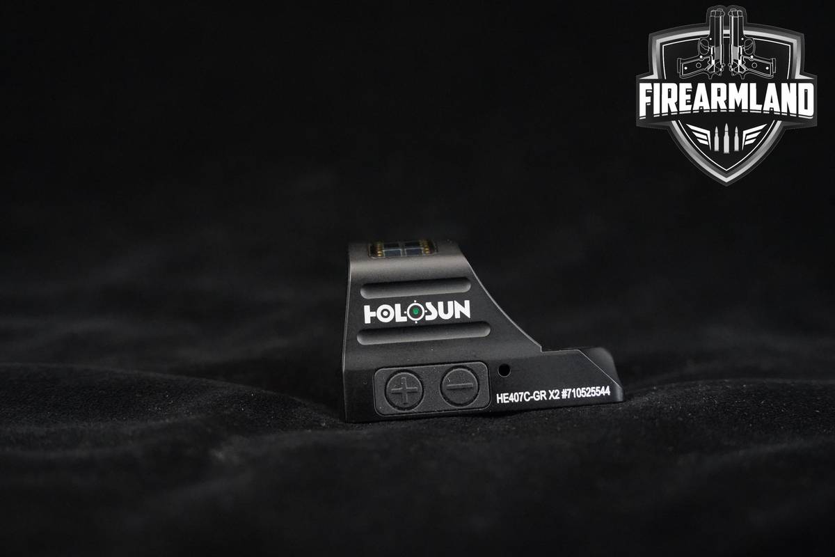Holosun HE407C-GR X2 Green 2 MOA Dot Holosun OPTIC HE-407-C