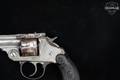1909-1940 Iver Johnson Safety Automatic Third Model Top-Break .32 S&W Nickel in Fair Condition Image 5