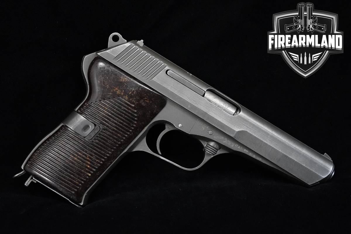 1953 CZ Model 52 7.62X25mm Tokarev 4.7" Parkerized CZ 52 CZ52 CZ-52 HOLSTER