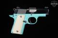 Kimber Micro Bel Air Special Edition .380 ACP Two-Tone Stainless & Bel Air Blue in Very Good Condition Image 3