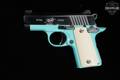 Kimber Micro Bel Air Special Edition .380 ACP Two-Tone Stainless & Bel Air Blue in Very Good Condition Image 5