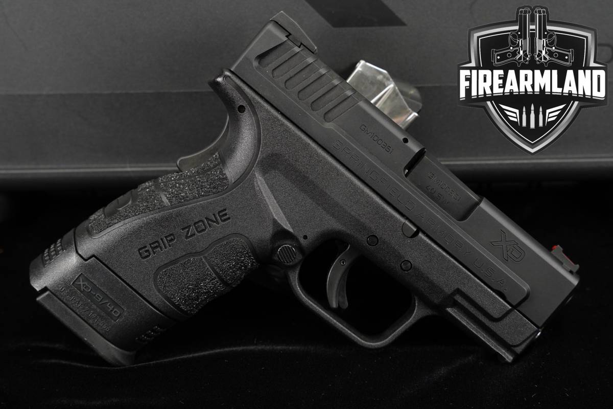 Springfield Armory XD-40 Mod.2 Sub-Compact 40S&W XD40 +2 MAGS, HOLSTER