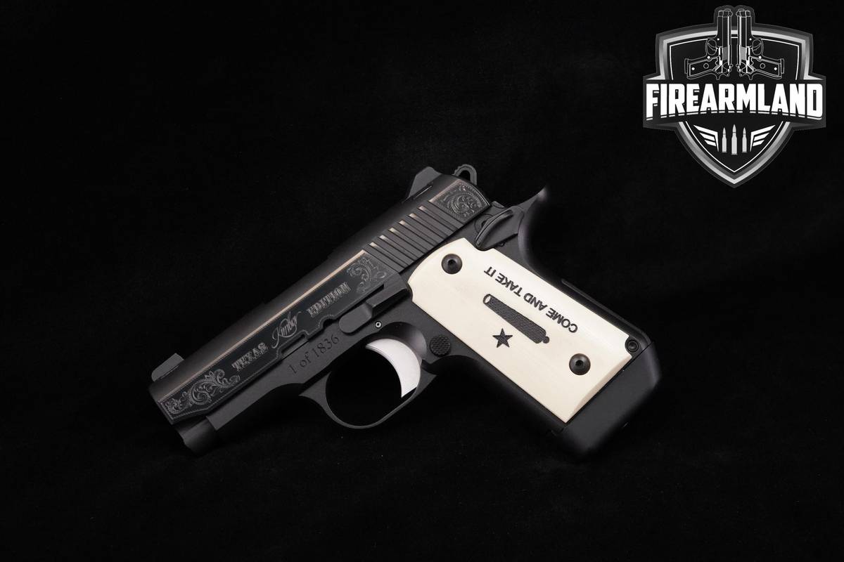 DONT MESS! Kimber Micro 9 TEXAS EDITION 9mm 1911 3.15" Blued +OG CASE