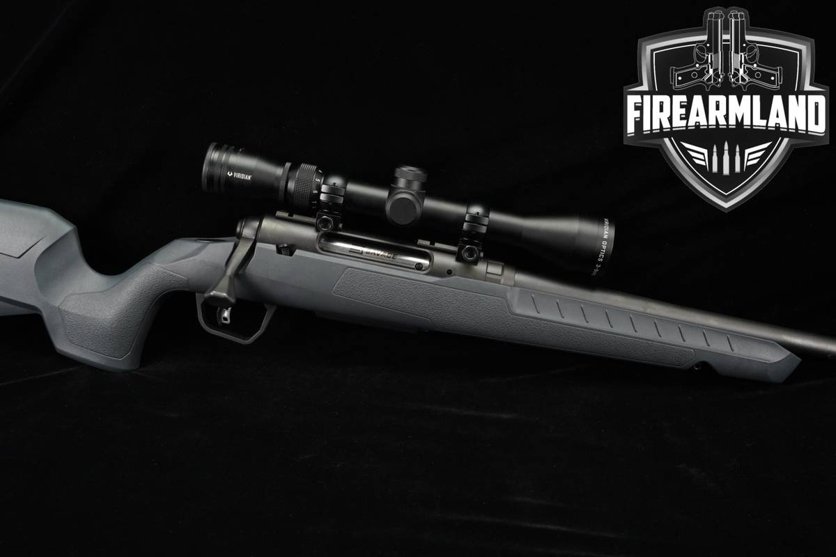 Savage Arms Axis XP 400 Legend 20" Gray +VIRIDIAN SCOPE