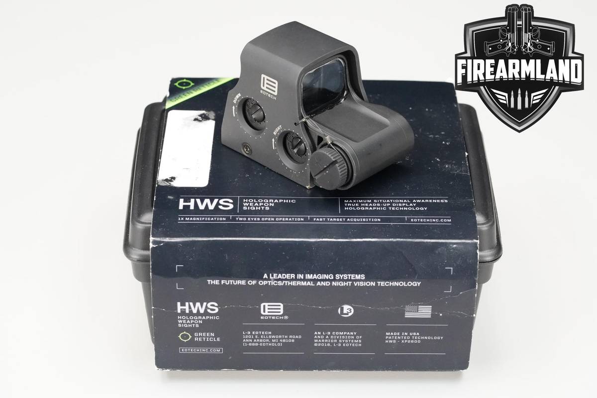 EOTECH HWS XPS2 Green Dot 1 & 68 MOA Circle Reticle