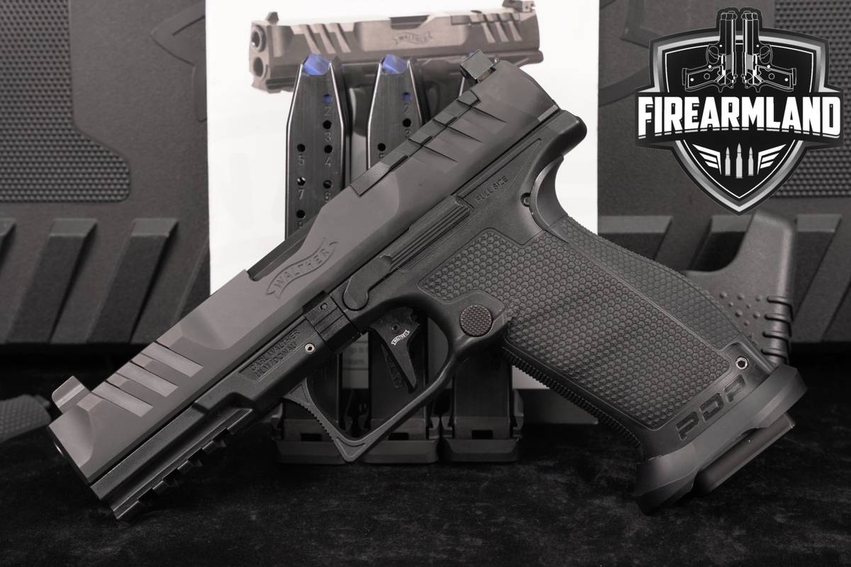 Walther PDP Pro-E Full Size 9mm Optics-Ready 4.5" +4 MAGS & ORIG CASE
