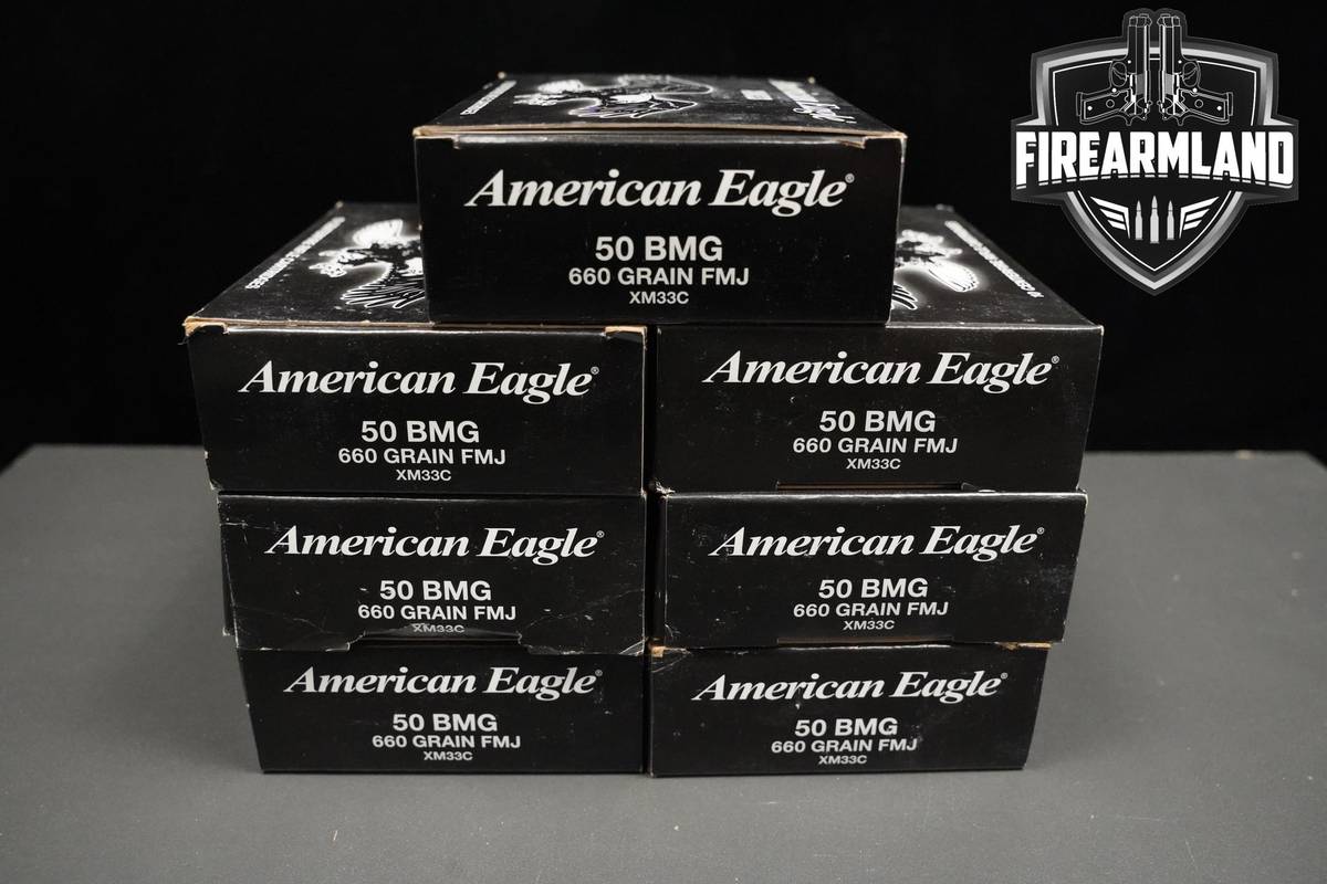 50 BMG Ammo 50-BMG Ammunition 70 ROUNDS