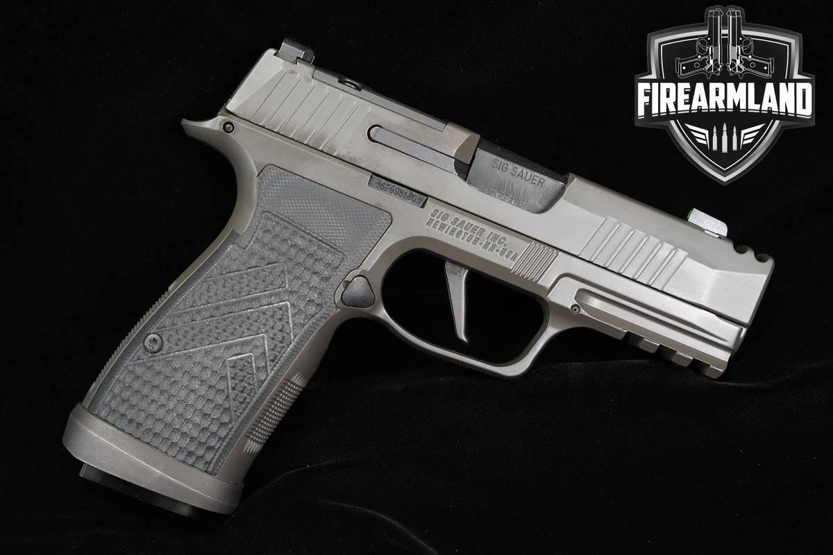 Sig Sauer P365-AXG Legion 9mm Optic-Ready P-365 +3 MAGS, OG CASE & HOLSTER