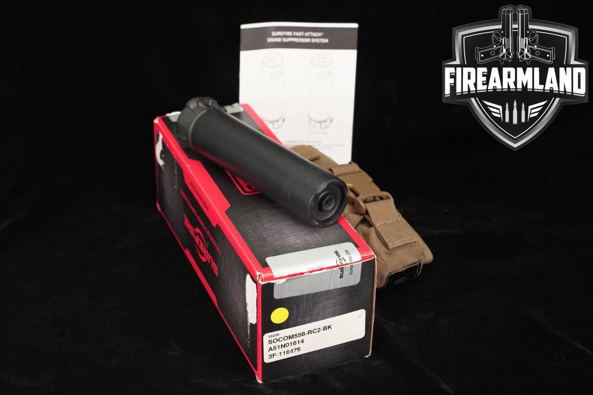 SureFire Socom556-RC2 5.56mm NATO Suppressor SOCOM556RC2 +ORIG BOX