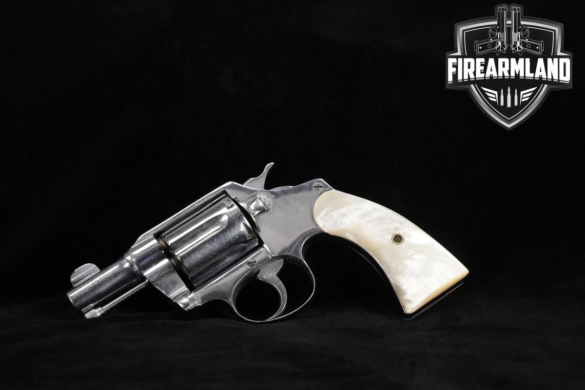 1920 Colt Police Positive 38 Special 2.1" Nickel Colt-Police Positive DA/SA