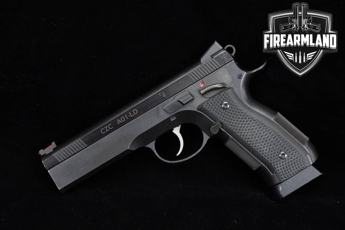 Limited Production CZ Custom Shop A01-LD 9mm 4.9" DA/SA +2 MAGS & HOLSTER
