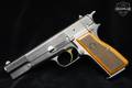 1982 Browning Hi-power Nickel FNH 9mm Luger (9x19 Para) Nickel Finish in Excellent Condition Image 2